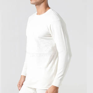 Camiseta Térmica Premium 100% Algodón, Capa Base Cálida para Invierno, Tejido Ecológico, Suave y Transpirable, Cómoda para Uso Diario, para Hombre - Product Image 5