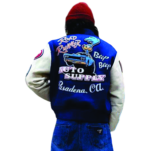 Chaquetas Varsity de Béisbol de Invierno en Oferta para Hombre, Logotipo Personalizado y Parches Bordados, Chaquetas Varsity Lettermen OEM, Ropa Casual - Product Image 4