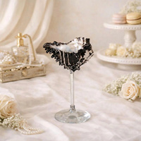 Verre à vin en coquille de conque, tasse à boire en coquillage naturel, porte-bijoux, cadeau pour demoiselle d'honneur, verre pour fête sur la plage