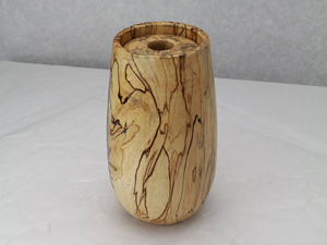 Vase en bois brun au design magnifique, accessoires décoratifs classiques pour la maison, l'hôtel, le restaurant - MULTI CRAFT, léger, 100% naturel - Product Image 4