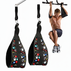 Fitness Wear Abdominal Muscle Training Adjustable Hanging <b>AB</b> Sling Strap with Buckle Closure for Arm <b>Exercise</b> and Weightlifting - Product Image 5