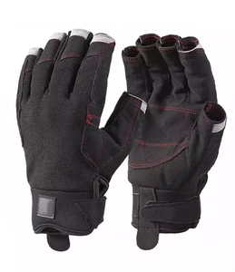 Premium Black Goatskin Leather Driving Gloves with Custom Logos and <b>Shirred</b> <b>Elastic</b> Back Thumb - Product Image 2