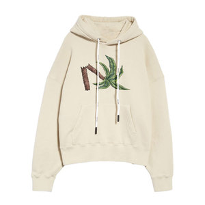 Prix de gros – Sweat à capuche brodé pour homme en molleton de coton respirant, couleur unie, matériau durable, idéal pour le quotidien - Product Image 1