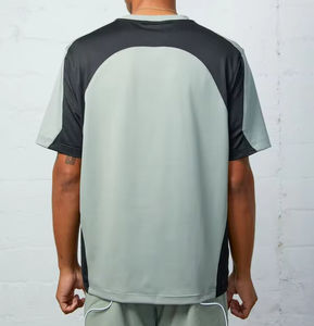 เสื้อยืดผู้ชาย เสื้อยืดคอตตอน 100% สำหรับผู้ชาย เสื้อยืดคอกลมทรงโอเวอร์ไซส์แบบใหม่สำหรับฤดูร้อน เสื้อยืดคุณภาพสูง สีขาวล้วน 230 กรัม - Product Image 6