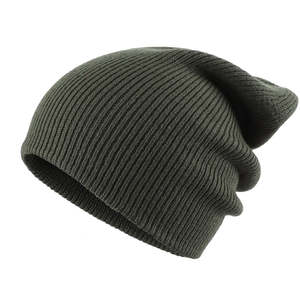 Bonnet côtelé unisexe personnalisé à marque privée, doublé satin, en tricot d'hiver, avec doublure polaire thermique - Product Image 3