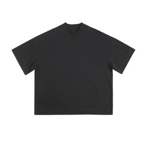 Camiseta de Algodón de Lujo, Corte Ajustado, con Estampado Gráfico, Hombros Caídos, Cuello Redondo, Diseño de Logotipo Personalizado, Camisetas Ringer para Hombre de Secado Rápido - Product Image 6