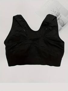 สปอร์ตบราสำหรับผู้หญิง แห้งเร็ว มีฟองน้ำเสริม ออกกำลังกาย เสื้อครอปน่ารัก เสื้อกล้ามโยคะ ฟิตเนส วิ่ง ยิม แคมิโซล - Product Image 5