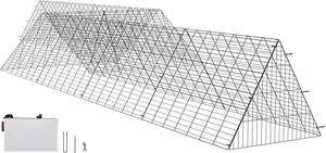 Recinto Portatile in Metallo per Polli, Ecologico, con Struttura Angolare in Ferro, Tunnel per Anatre, Conigli e Altri Piccoli <span class=keywords><strong>Animali</strong></span> - Product Image 3