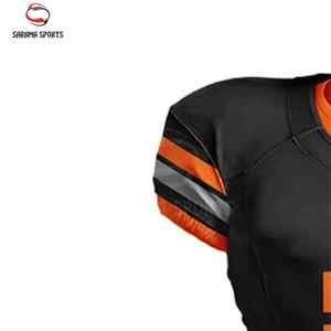 Uniformes Personalizados de Fútbol Americano para Jóvenes y Adultos, Camiseta y Pantalones Cortos Sublimados con Patrones a Medida - Product Image 6