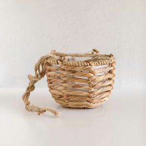 Panier suspendu de jardin en jacinthe d'eau, pot de fleurs, support pour plantes, provenant d'un fournisseur vietnamien - Product Image 3
