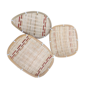 Handmade Eco-Friendly Bamboo Serving <b>Tray</b> Food Grade Natural Finish Multi-Purpose <b>Snack</b> & Pastry Display Vietnam Crafted - Product Image 4