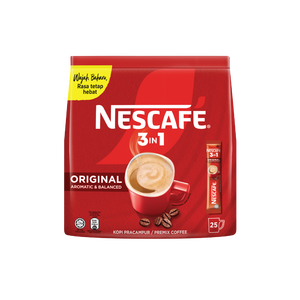 Nescafé 3en1 y Gold Series en Sobres, Venta al por Mayor, 18g x 25 sobres x 24 bolsas por caja - Product Image 1