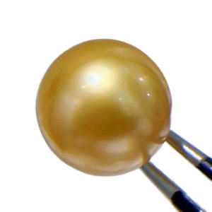 Cadena en Forma de Y de Oro de 18K con Colgante de Perla Natural de Agua Dulce de 4-5mm, Popular Este Año, 8-9mm con Caja de Regalo Incluida - Product Image 5