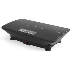 Black Full Body <b>Vibration</b> Plate Exercise Machine 10 Adjustable Speed Levels <b>Remote</b> Control Music Function 440LBS Weight Capacity - Product Image 3