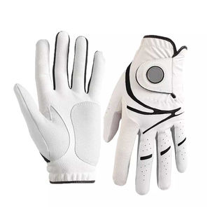 Gants de golf en cuir doux personnalisables pour hommes et femmes avec logo personnalisé - Product Image 6