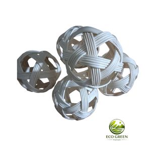 Natural Rattan Woven Balls Handmade Decorative Sphere for Vase Fillers Rustic Boho Home Wedding Table Decor - Product Image 2