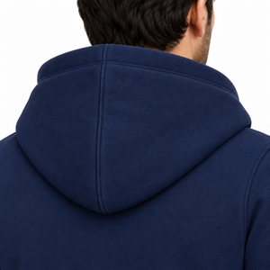 Sudadera con capucha unisex de algodón 100% transpirable, estilo veraniego, lavado ácido, casual, ecológica, ligera, de forro polar, con cremallera completa, tipo jogger. - Product Image 5