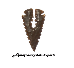 Agate Arrowheads Mixed Shaped Carved Artifact Arrowhead Handmade Arrowhead <b>Top</b> Quality From Amayra <b>Crystals</b> Exports India - Product Image 2