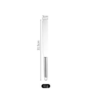 Juego de Cuchillo y Espátula para Cortar Pasteles con Borde Dentado para un Corte Preciso de Pasteles en Capas, Pasteles, Cupcakes y Postres Dulces - Product Image 2