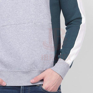 Sweat-shirts à demi-zip pour hommes les plus vendus, coupe classique, confortables, respirants, style streetwear, col montant - Product Image 6
