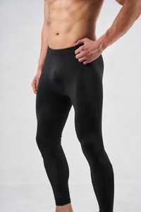 <b>Winter</b> Gym Fitness Men Leggings with Side Pockets Sports Long Leggings Training Running Quick-Drying Compression <b>Tight</b> - Product Image 3