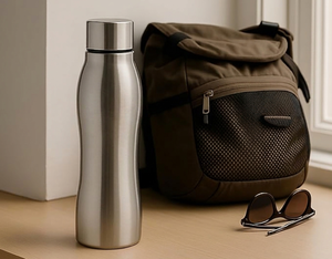 Stainless Steel Vacuum Flask Straight Cup Double Wall Insulated Travel Water <b>Bottle</b> Minimalist Design Thermal Performance - Product Image 2