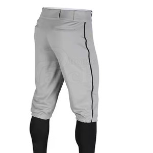 Pantalon de baseball pour homme, tissu extensible confortable, idéal pour les jours de match, coupe flexible et matière respirante - Product Image 2