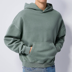 Sudadera con capucha de algodón 100% con cremallera completa, estilo vintage lavado, DTF, para colores surtidos, de alta calidad, con logotipo personalizado, para venta al por mayor - Product Image 1
