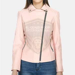 Veste en cuir pour femme de qualité supérieure, très résistante, best-seller, fabriquée avec des matériaux de qualité - Product Image 2