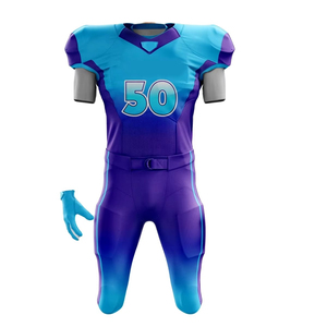Uniforme de fútbol americano transpirable personalizado al mejor precio, uniforme de fútbol americano para jóvenes, conjunto de fútbol americano. - Product Image 4
