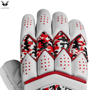 2026 Best Product <b>Black</b> Red White Color Highest Quality With Own Logo Print Fully Customized Design Cricket Batting <b>Gloves</b> - Product Image 6
