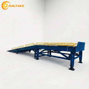 Rampe de chargement manuelle pour conteneurs Naltako Mobile 6 tonnes pour opérations de manutention par chariot élévateur, capacité 6t, rampe de chantier - Product Image 1