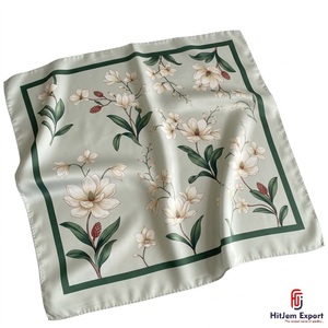Bandana imprimé de haute qualité, tissu léger premium, service d'étiquetage blanc, fabricant textile OEM ODM, personnalisation Bali - Product Image 5