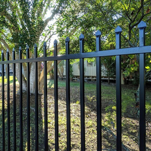 Paneles de Cerca Metálica con Tratamiento Térmico Directo de Fábrica, 6 pies y 8 pies, Cerca para Jardín para Casas con Diseño 3D - Product Image 3