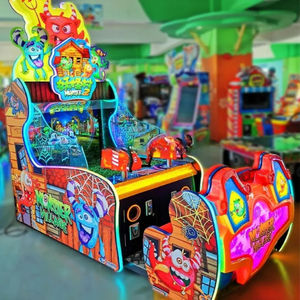 Máquina recreativa Monster Village para 2 jugadores, operada con monedas, Nitto 500W, juego de video interactivo de disparos con chorro de agua, juego de boletos de lotería. - Product Image 5