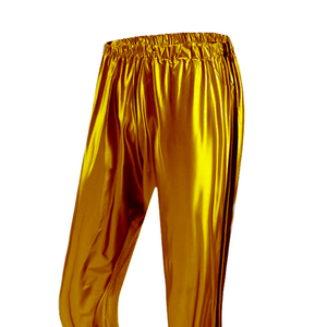Combinaison de sauna à capuche dorée métallisée personnalisée pour hommes, idéale pour la perte de poids, la gym, le fitness et l'entraînement, vente en gros - Product Image 4