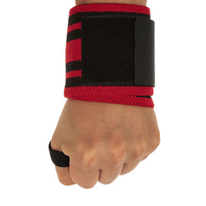Adjustable Wrist Support Brace with Palm Guard for <b>Weight</b> Lifting Strength Training <b>Women</b> Black Hook Loop Closure Basic - Product Image 1