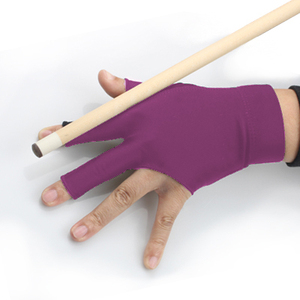 Guantes de Billar Unisex Modelo 005, Diseño Abierto de Tres Dedos, Resistentes, Transpirables, de Poliéster, para Snooker y Pool - Product Image 5