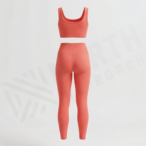 Suministro Directo de Fábrica, Conjuntos de Yoga para Mujer de Talla Grande, Impresión Personalizada de Alta Calidad, Transpirables e Impermeables - Product Image 2