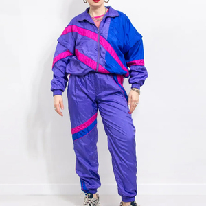 Women's High Quality Nylon/Polyester Windbreaker <b>Tracksuit</b> / Spring Lightweight <b>Waterproof</b> Zip Jacket Baggy Streetwear Printed - Product Image 1