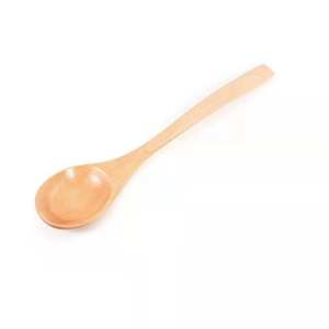 Wooden Spoon Set Long Handle Wooden Spoons and Fork for Cooking Soup Honey Coffee Dining - Product Image 3