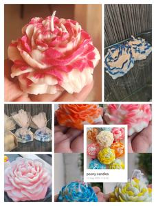 Vela de Flores de Cera de Soja Hecha a Mano - Ecológica, Sin Humo, No Tóxica, Aromática, Bajo MOQ para Decoración Navideña y Festiva del Hogar - Product Image 4