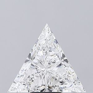 Diamant cultivé en laboratoire certifié IGI, taille triangle, 4,51 carats, couleur E, pureté VVS2, bijou personnalisé en forme de triangle géométrique unique - Product Image 3