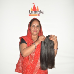 Indian Human Remy Hair Deep <b>Wave</b> Blunt Cut Natural Black Strong Single Drawn Full Lace <b>Cap</b> 18 Inch Machine Double Weft - Product Image 6