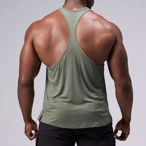 เสื้อกล้ามออกกำลังกายแขนกุดสำหรับผู้ชายเสื้อกล้ามออกกำลังกายสำหรับเล่นฟิตเนสวิ่งออกกำลังกายแนวสตรีทระบายอากาศได้ตามต้องการ - Product Image 4