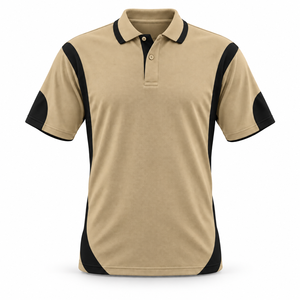 Mens Summer Polo <b>Shirt</b> Wholesale Color Block Cotton Rib Collar Short Sleeve Casual Tops Custom Logo Printing Soft Finish OEM ODM - Product Image 1