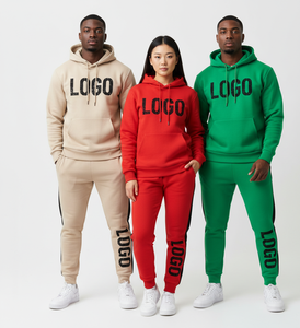 Ensemble de survêtement décontracté pour femme : veste à capuche zippée coupe ample et pantalon de survêtement à jambe droite – Collection Printemps-Automne - Product Image 3