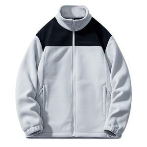 2026 OEM Design <b>Men</b> Zip-Up Polar Fleece <b>Jacket</b> Cold Weather Cozy Fleece High Quality Cheap Price <b>Men's</b> Polar Fleece <b>Jacket</b> - Product Image 3