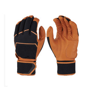 Gants de frappe de baseball de haute qualité en cuir véritable, couleur et logo personnalisés, usage professionnel, service ODM OEM - Product Image 6