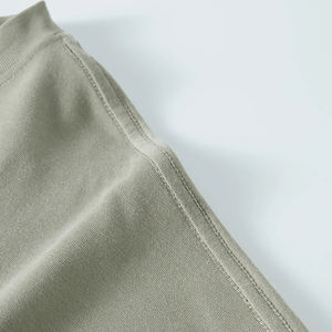 เสื้อยืดแขนยาวคุณภาพสูง ยูนิเซ็กซ์ ลำลอง สีพื้น ปักโลโก้แบบ 3 มิติ ผ้าฝ้าย 100% ทรงสแต็ค สำหรับผู้ชาย ผู้หญิง วัยเรียน - Product Image 5